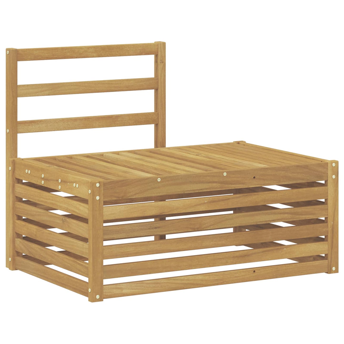 Utendørs sofa-sett 5 Stk Hvit
