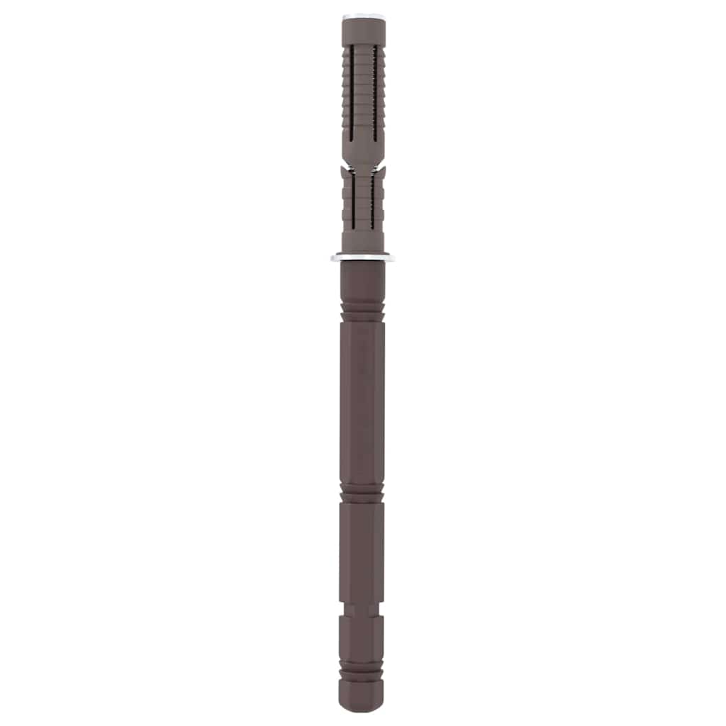 Flytende hyllebraketter 12 pcs Beige Ø14 x 210 mm Stål