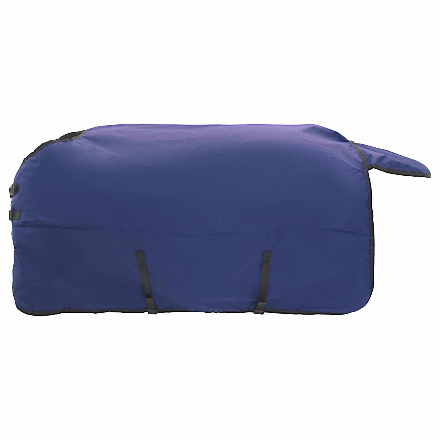 Hestepledd Mørk Grønn og Svart 125 cm Polyester