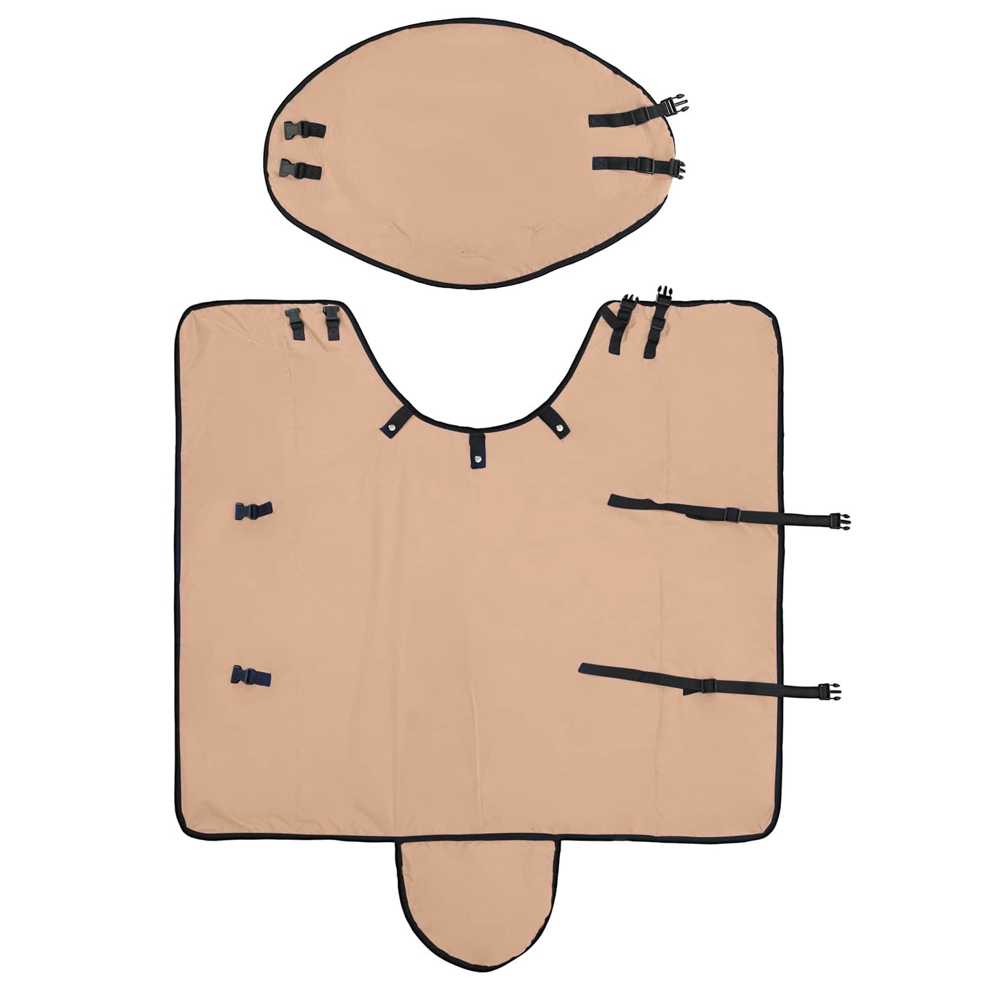Hestepledd Cappuccino 165 cm Polyester