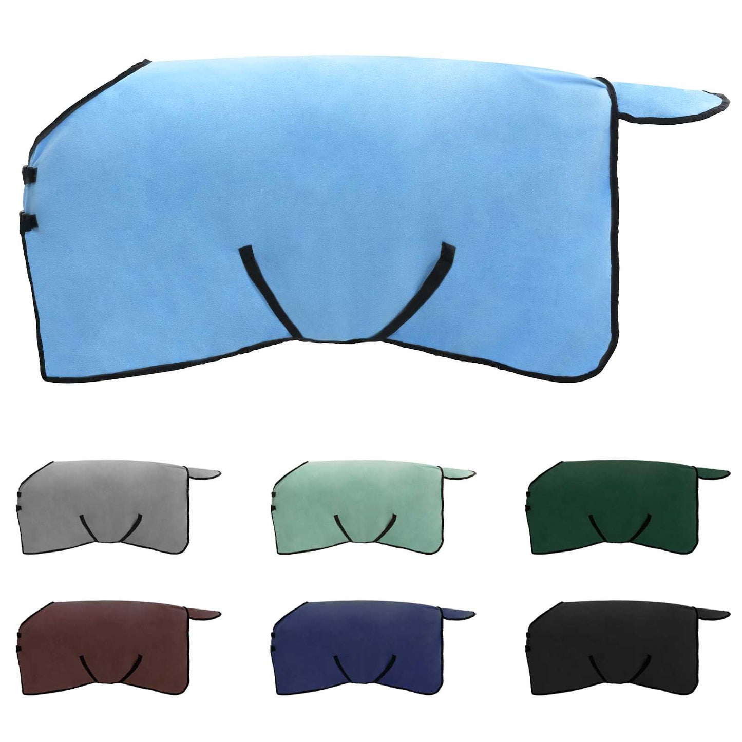 Hestepledd Full aqua 75 cm Polyester