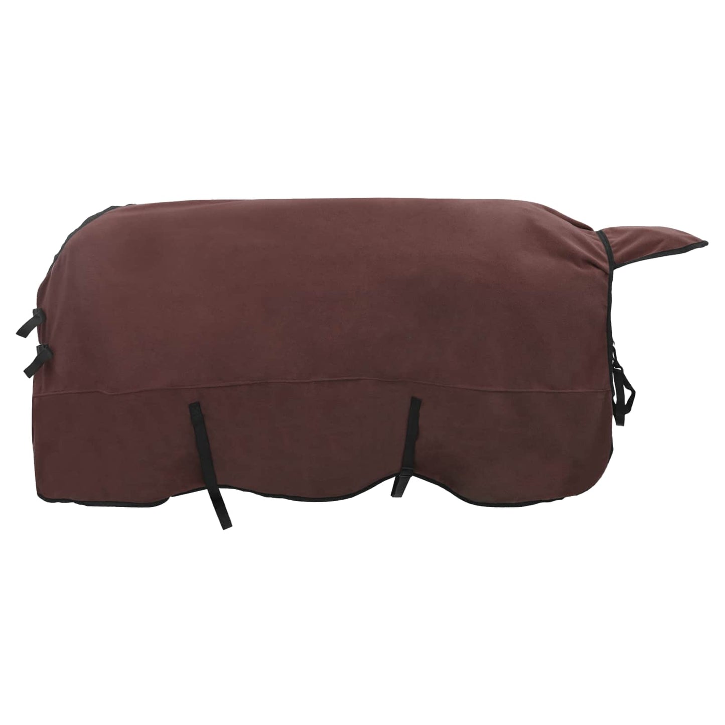 Hestepledd Helt mørk brun 135 cm Polyester