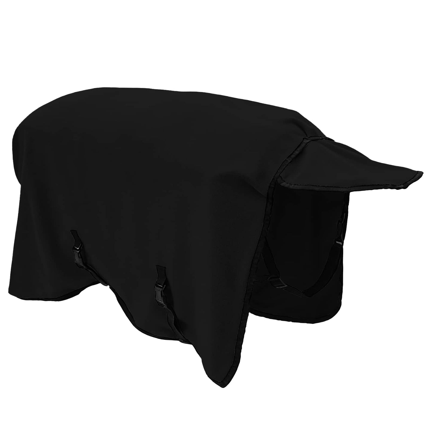 Hestepledd Svart 115 cm Polyester