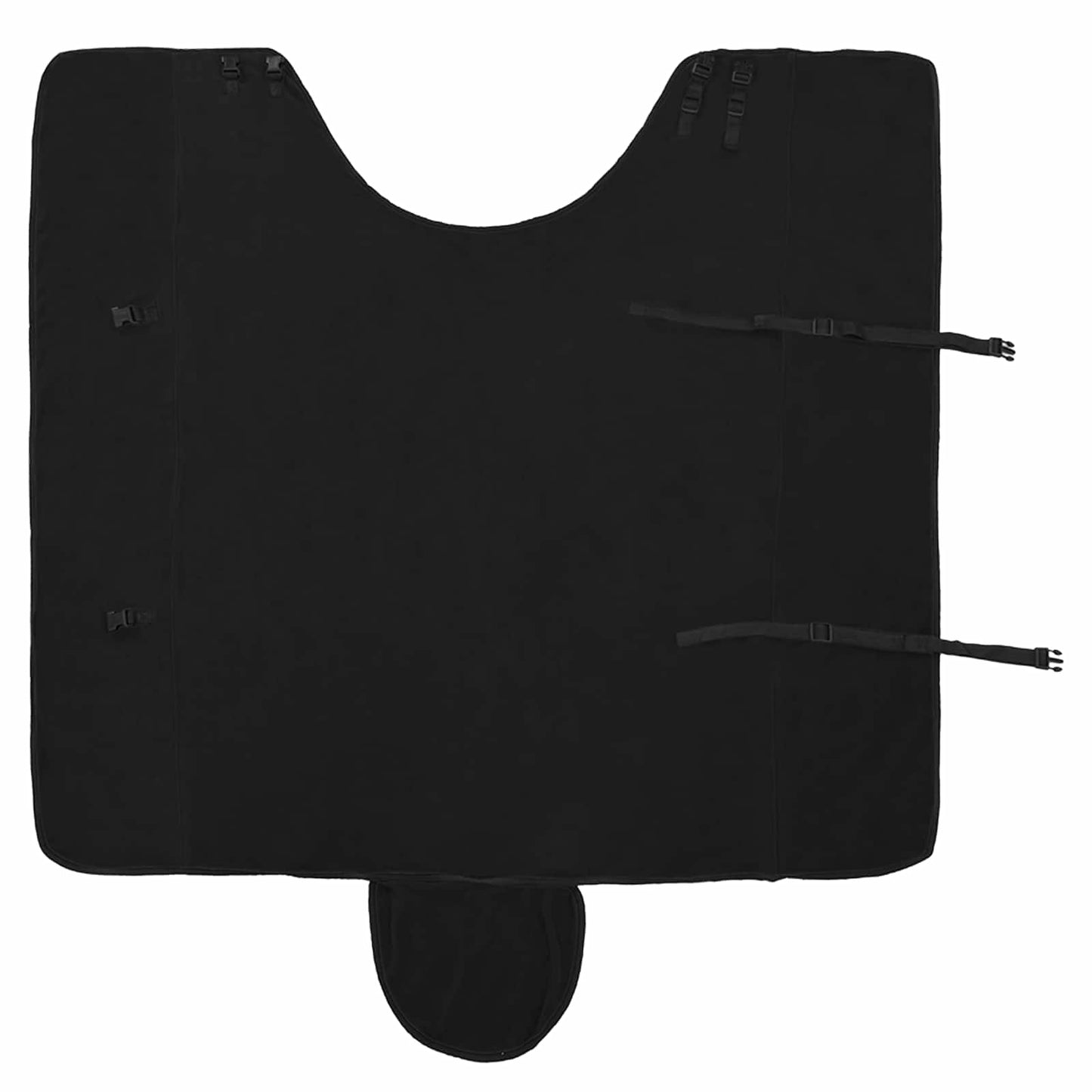 Hestepledd Svart 125 cm Polyester