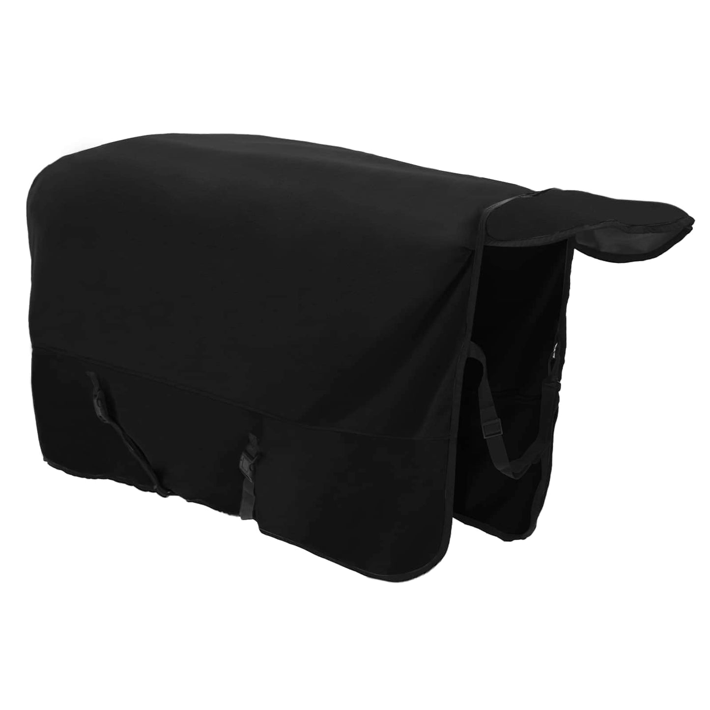 Hestepledd Svart 135 cm Polyester