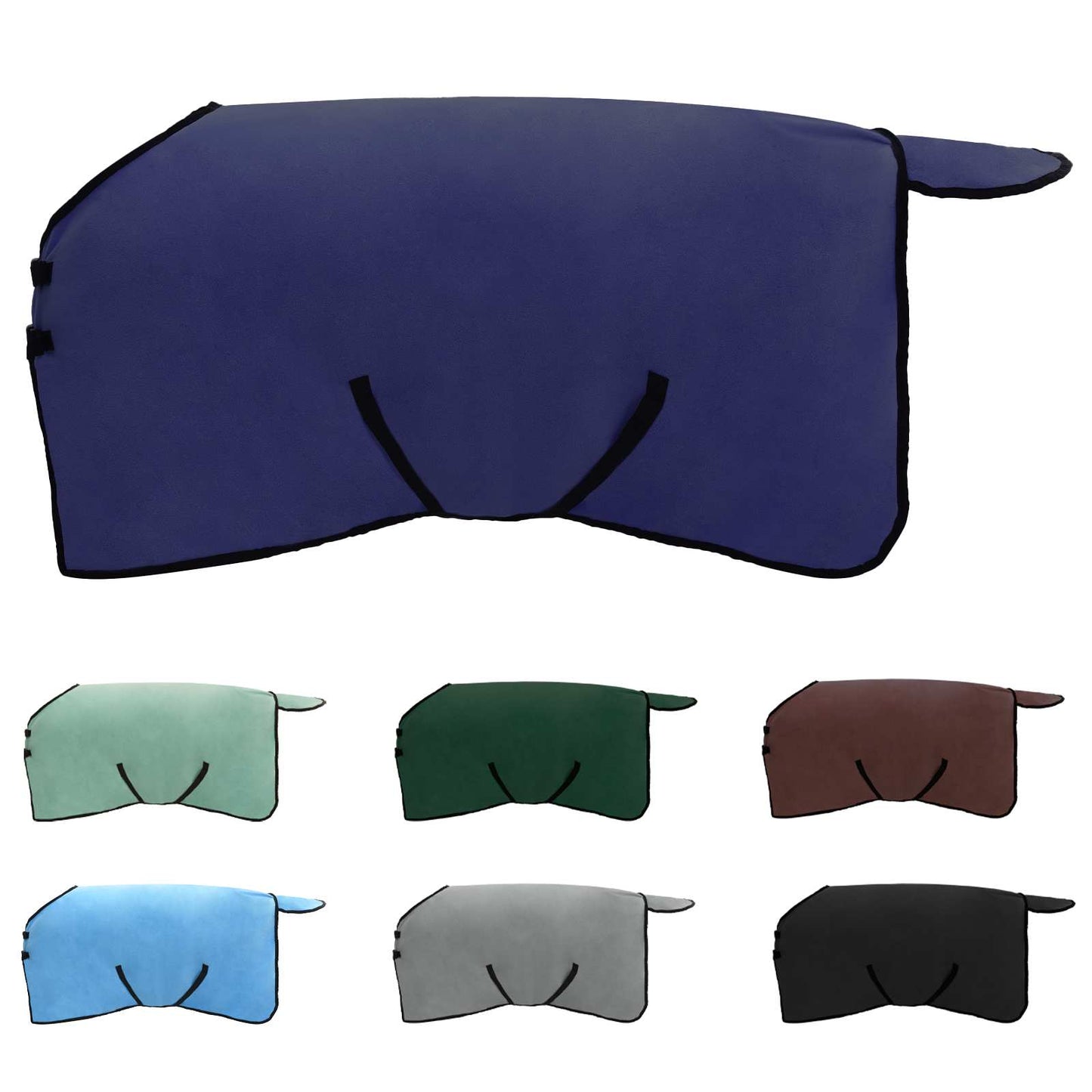 Hestepledd Marineblå 85 cm Polyester
