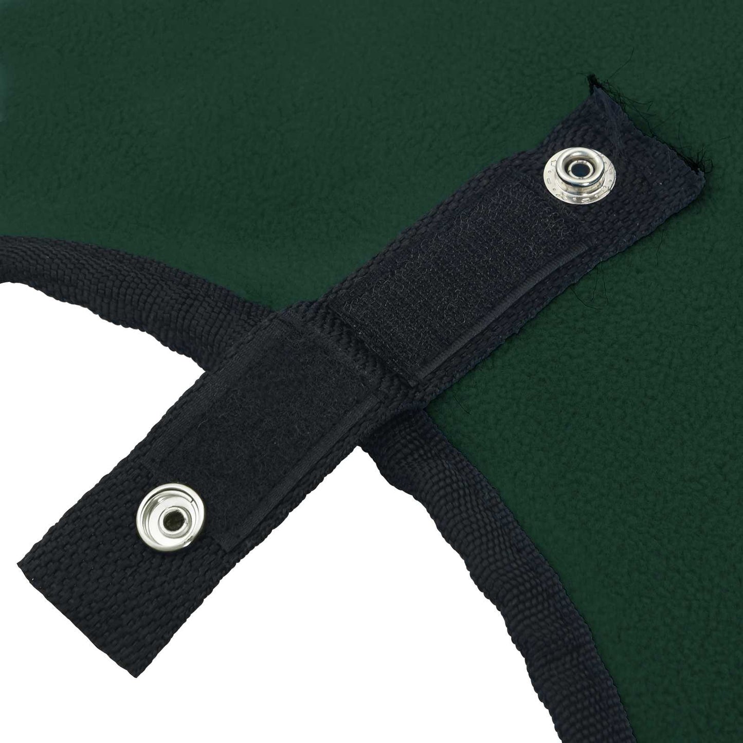 Hestepledd Kraftig mørk grønn Polyester