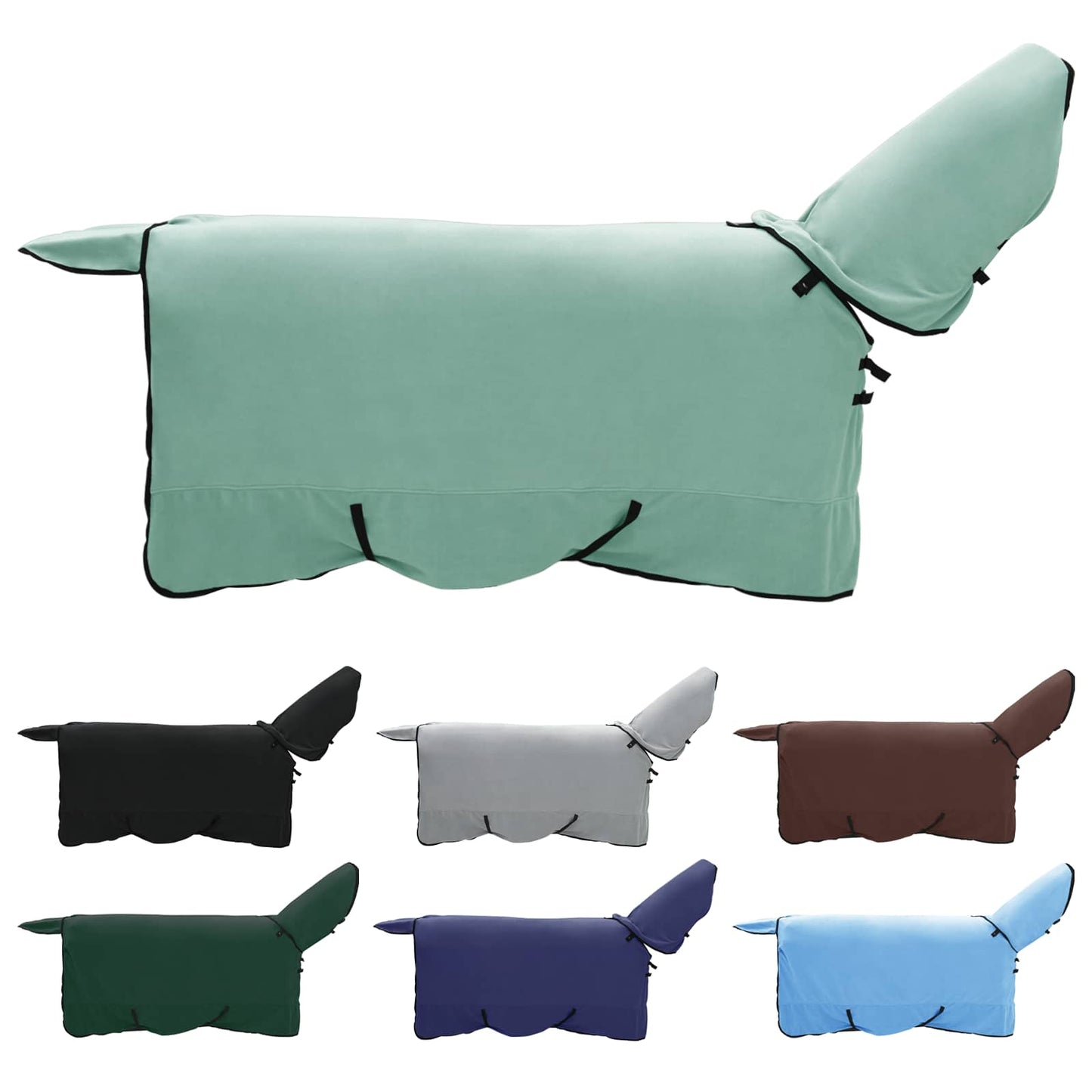 Hestepledd Spesiell grønn 145 cm Polyester