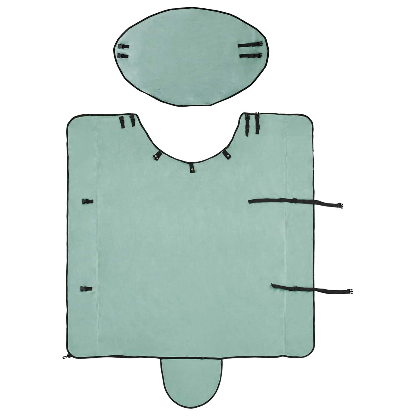 Hestepledd Spesiell grønn 145 cm Polyester