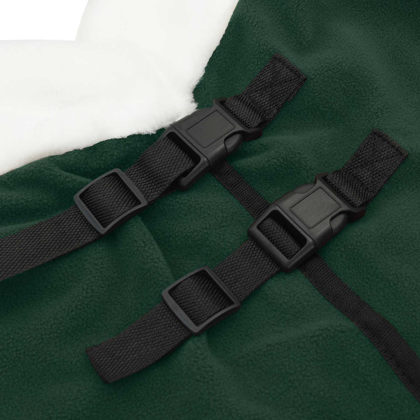 Hestepledd Kraftig mørk grønn 145 cm Polar fleece