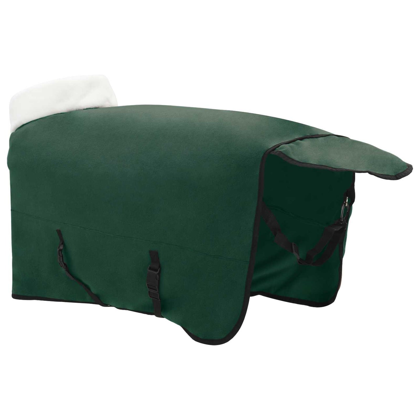 Hestepledd Kraftig mørk grønn 145 cm Polar fleece