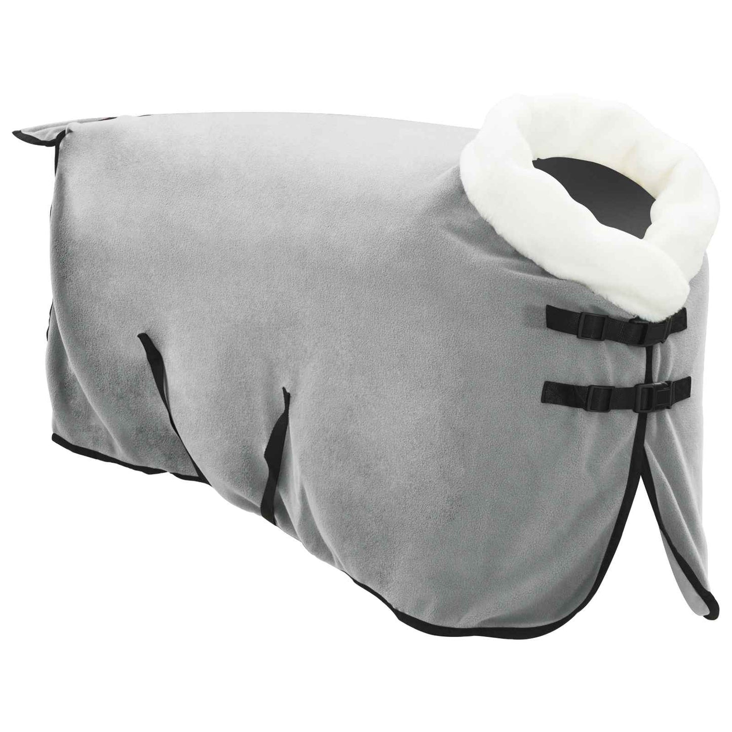 Hestepledd Hel lys grå 75 cm Polar fleece