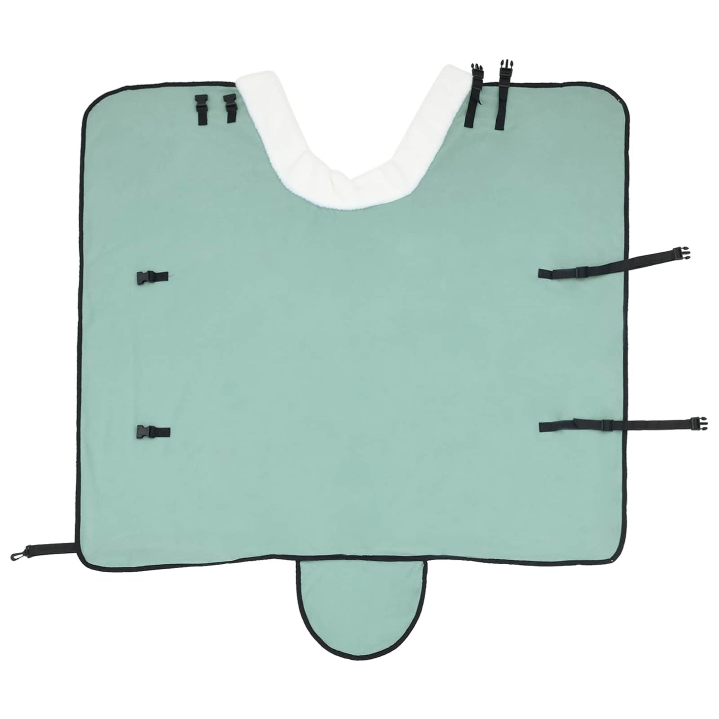 Hestepledd Kraftig mørk grønn 85 cm Polar fleece