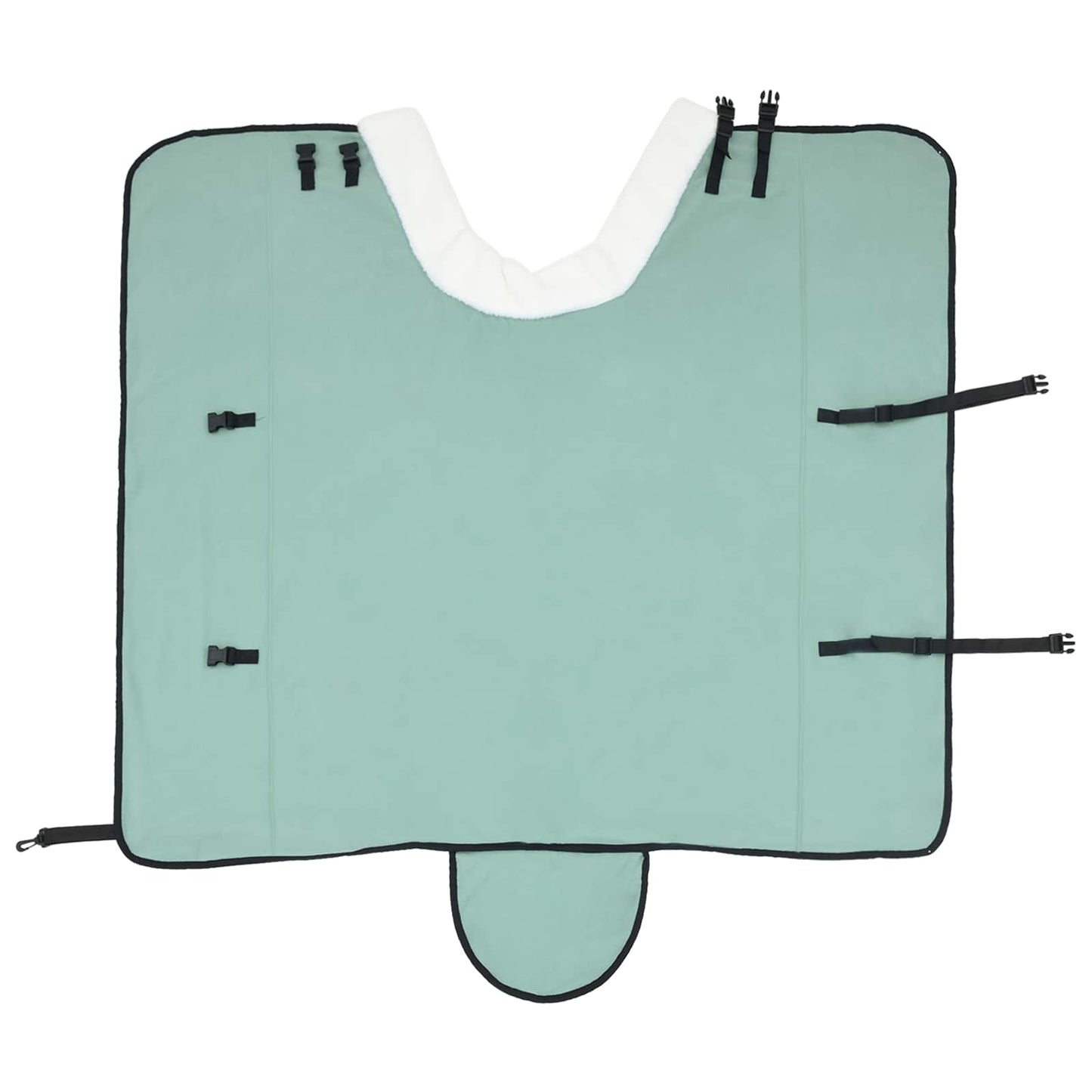 Hestepledd Kraftig mørk grønn 155 cm Polar fleece