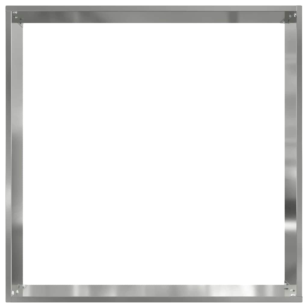 Gjerdekant 6 pcs sølv 50 x 50 x 13 cm Galvanisert Stål