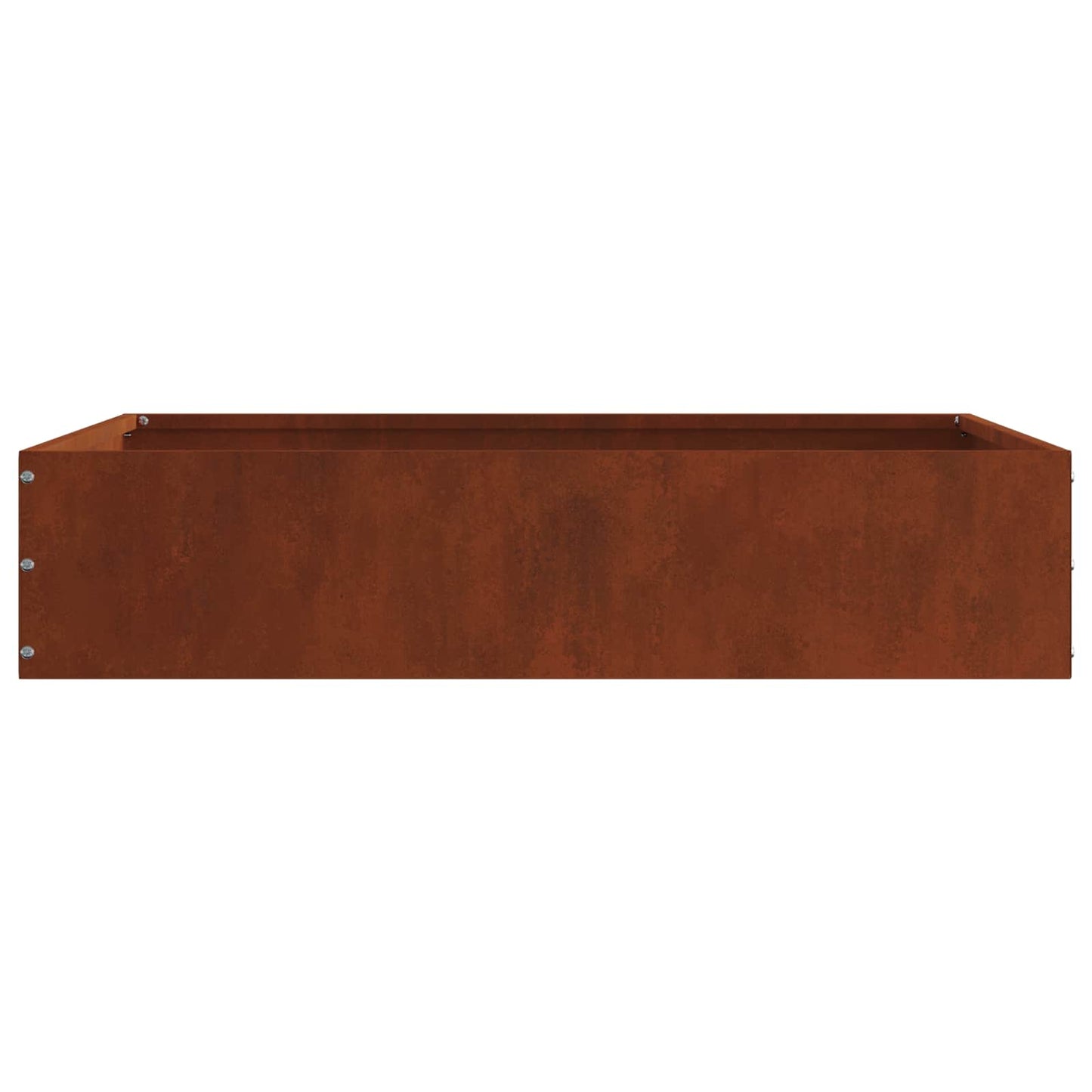 Gjerdekant Rusten 60 x 60 x 13 cm Cortenstål