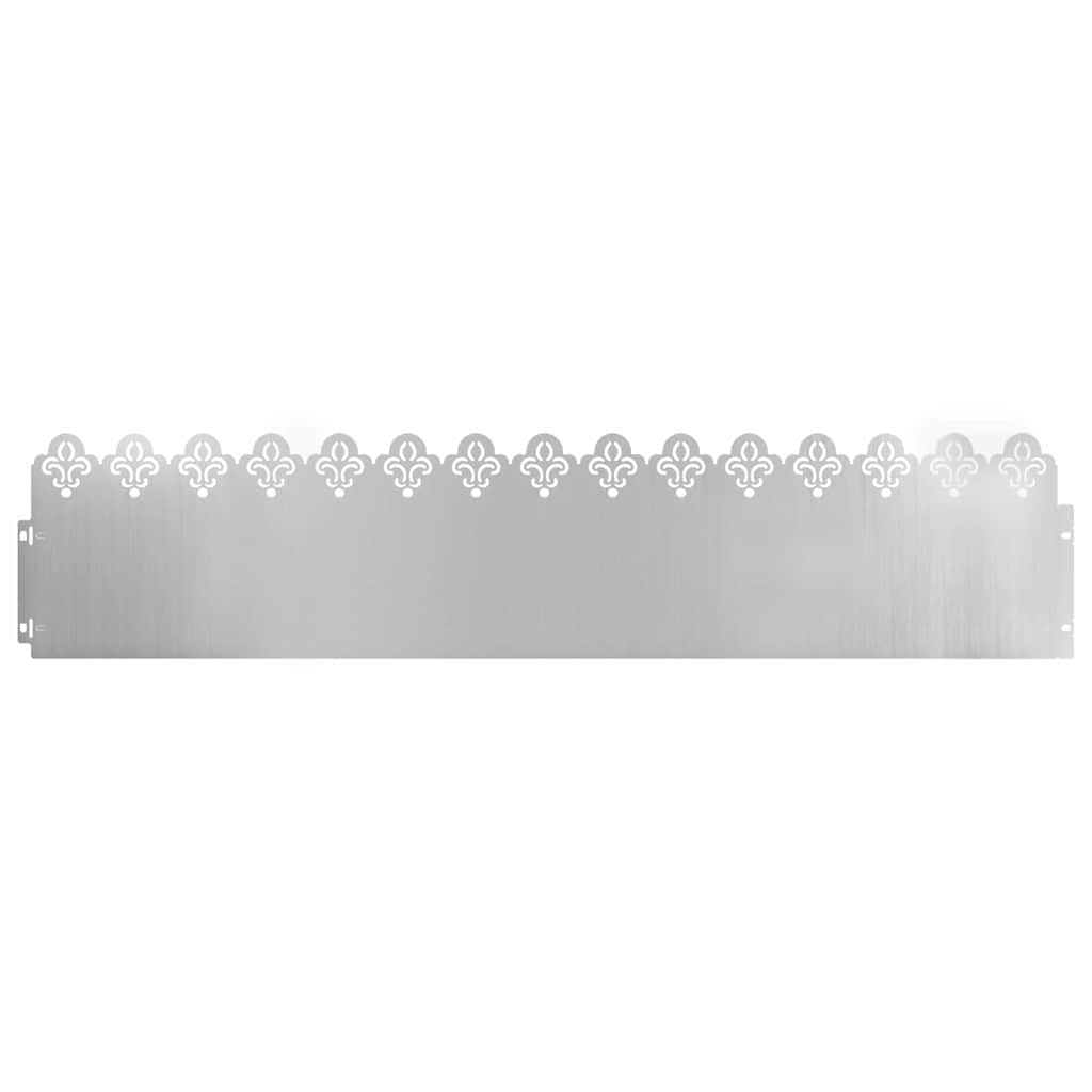 Plenkanter 30 pcs sølv 103 x 0,05 x 22 cm Galvanisert Stål