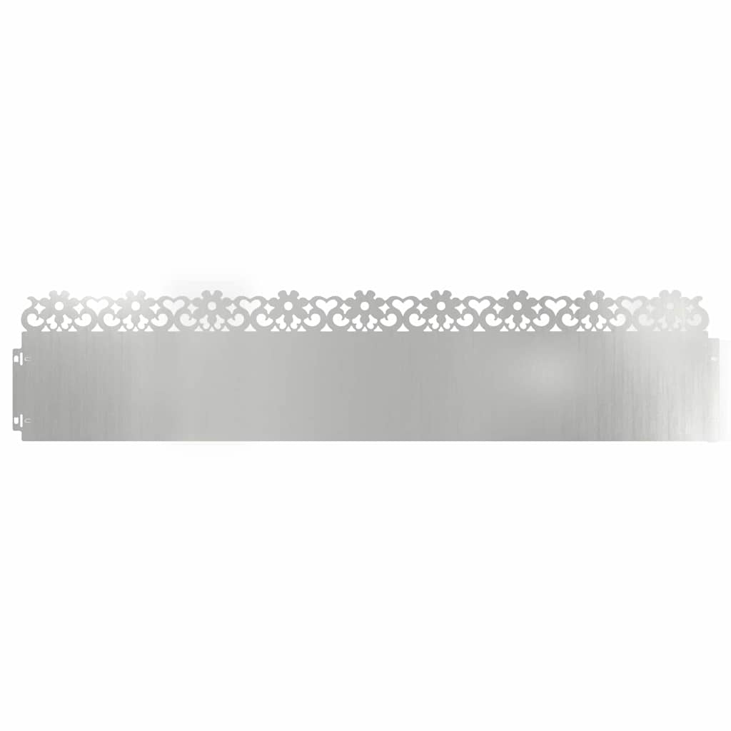 Plenkanter 30 pcs sølv 103 x 0,05 x 22 cm Galvanisert Stål