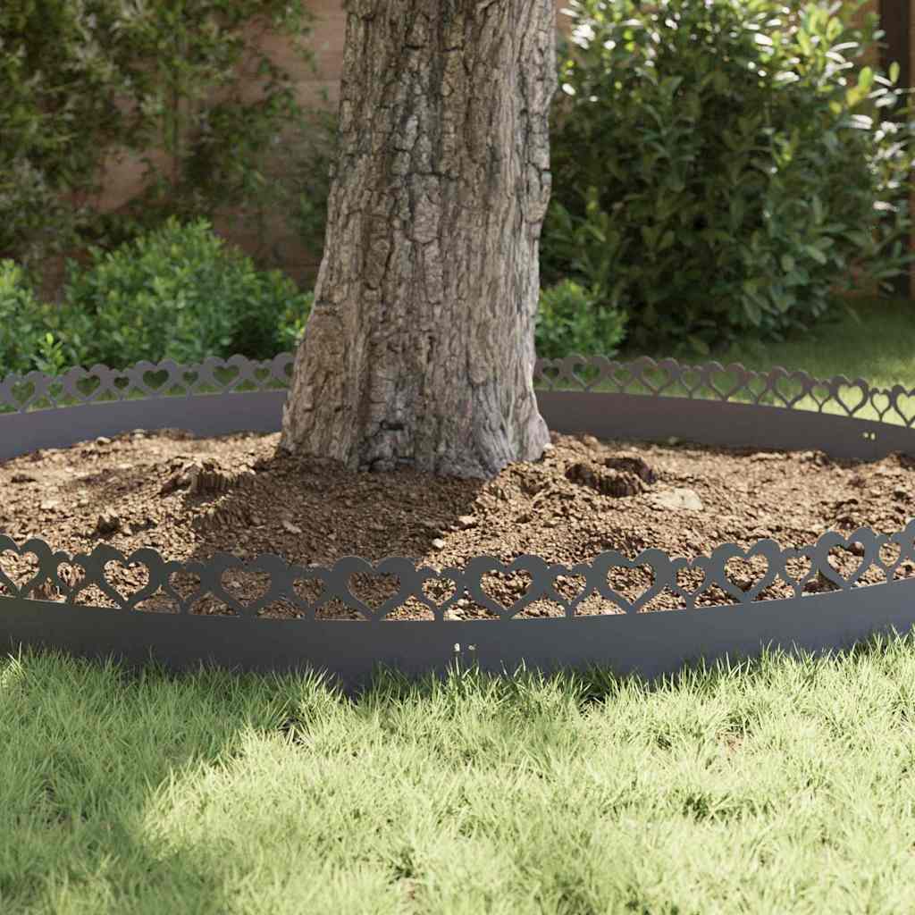 Plenkanter 20 pcs Antrasitt 103 x 0,05 x 22 cm Stål