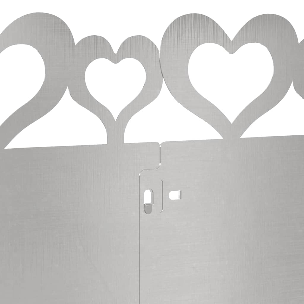 Plenkanter 20 pcs sølv 103 x 0,05 x 22 cm Rustfritt Stål