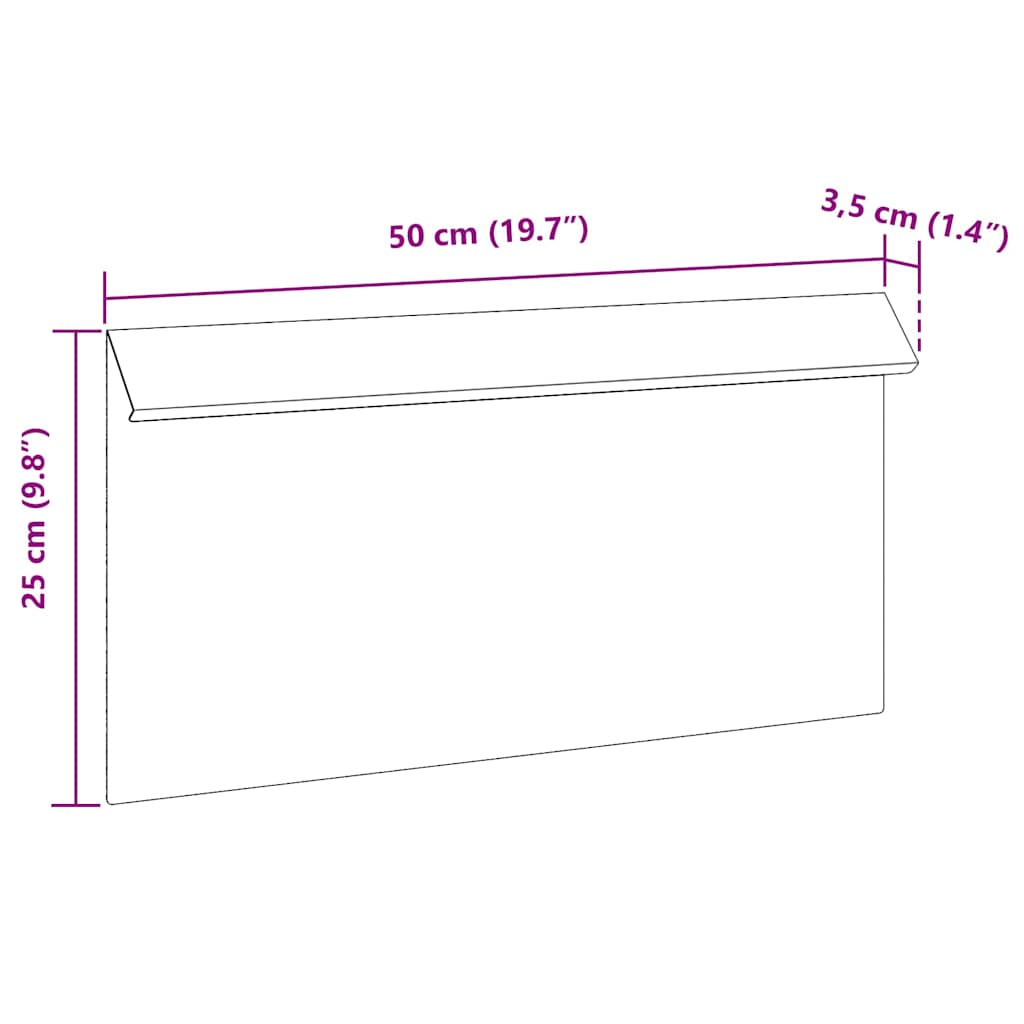 Sneglenett 4 pcs sølv 50 x 3,5 x 25 cm Rustfritt Stål