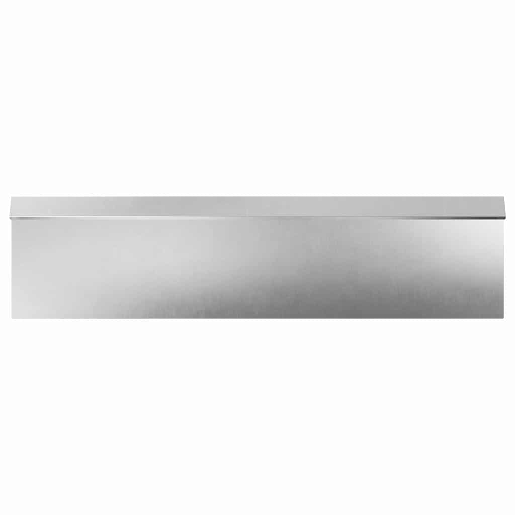 Sneglenett 4 pcs sølv 100 x 3,5 x 25 cm Rustfritt Stål
