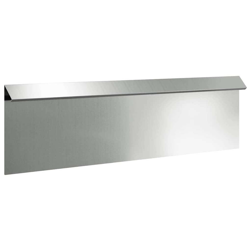 Sneglenett sølv 100 x 3,5 x 25 cm Galvanisert Stål
