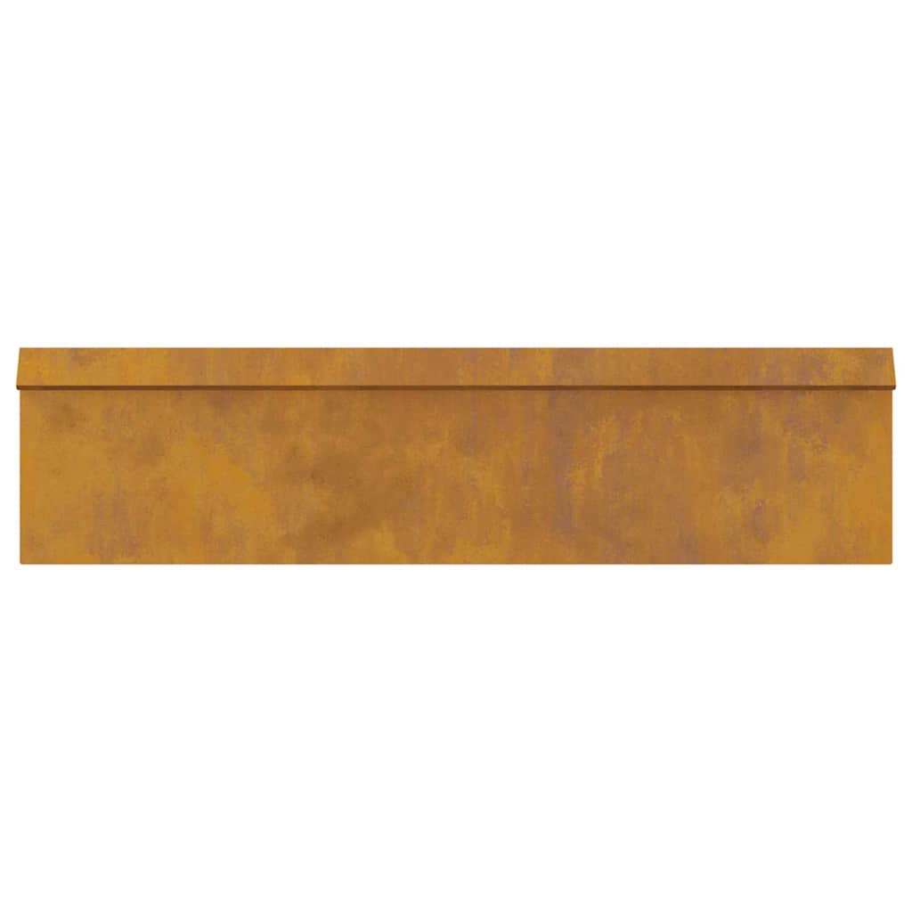 Sneglenett 16 pcs 100 x 3,5 x 25 cm Cortenstål Rusten