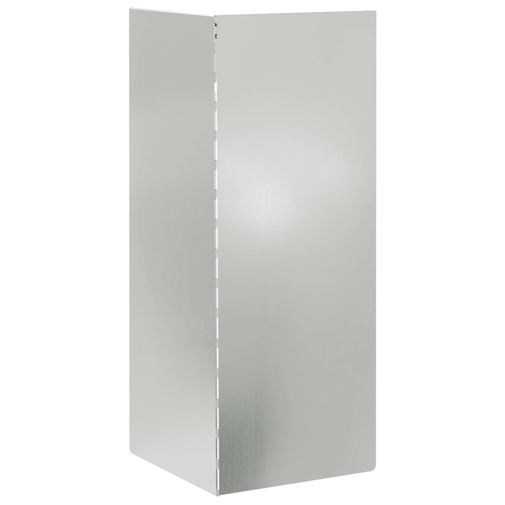 Sneglenett 4 pcs sølv 10 x 10 x 25 cm Galvanisert Stål