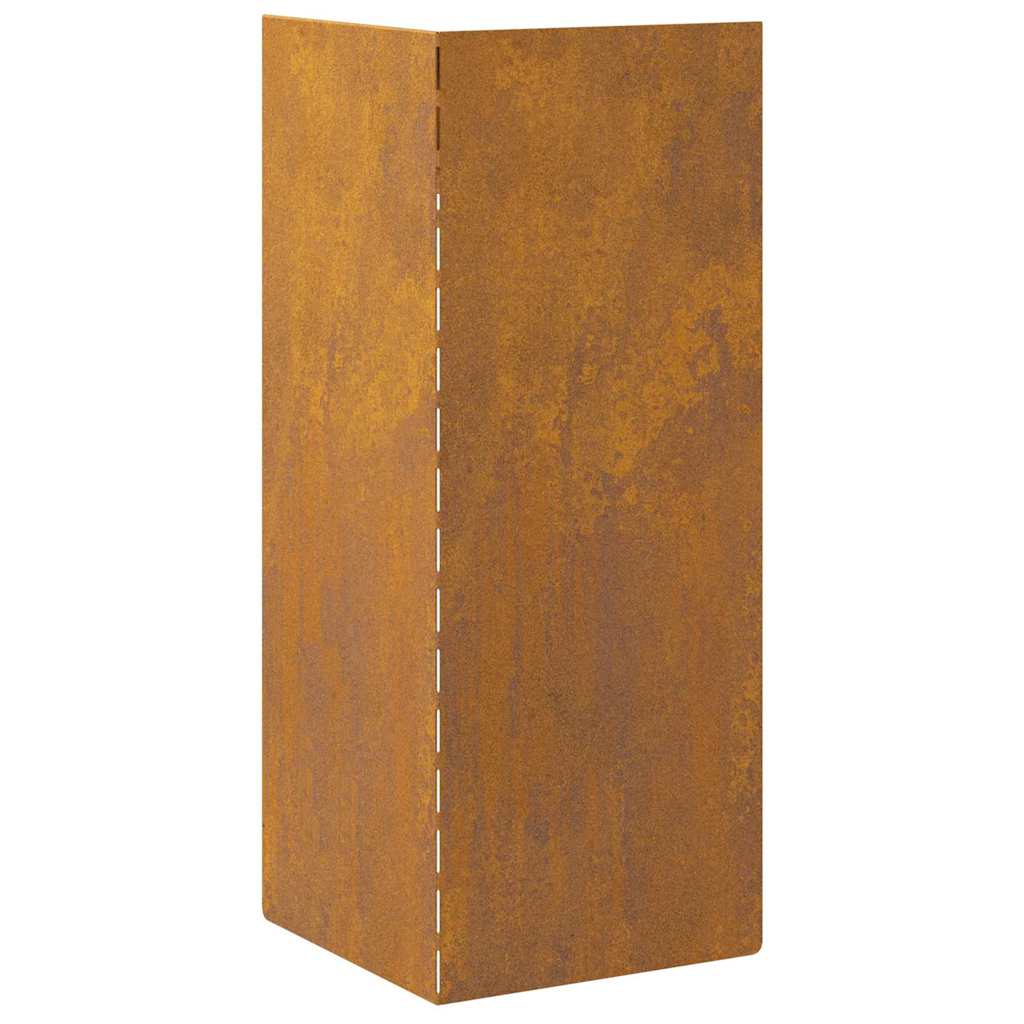 Sneglenett 4 pcs Rusten 10 x 10 x 25 cm Cortenstål