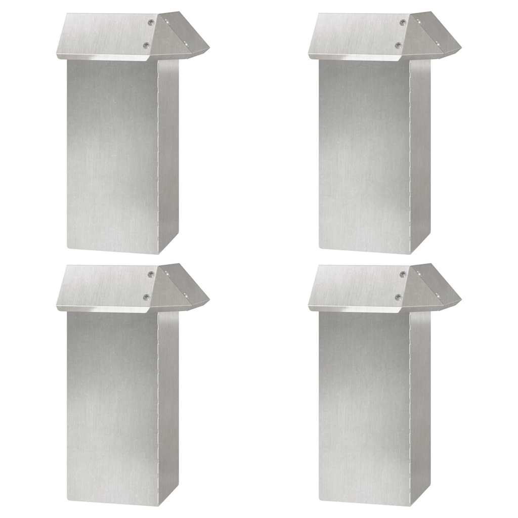 Sneglegjerder 8 pcs sølv Rustfritt Stål