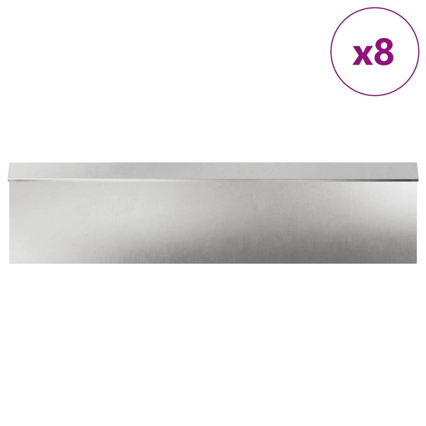Sneglegjerder 12 pcs sølv Rustfritt Stål