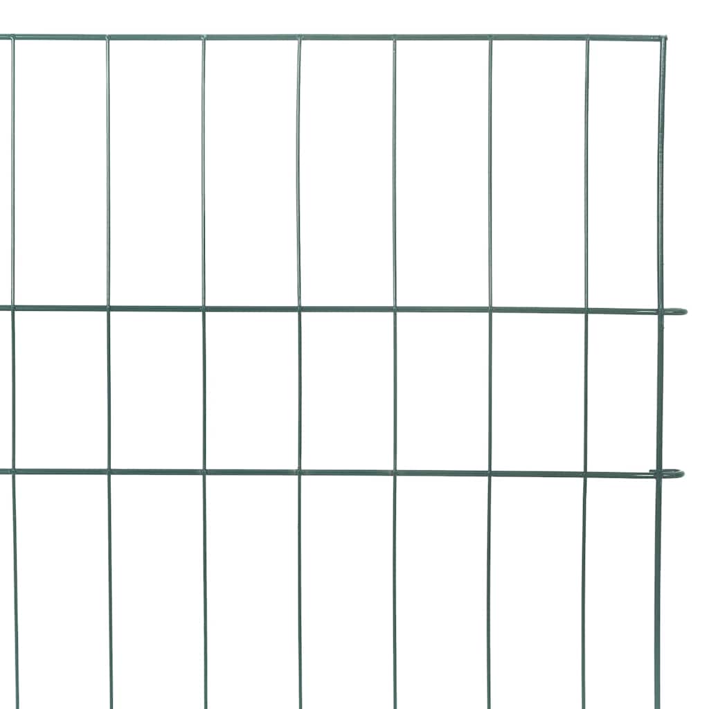 Damhegnsett 5 pcs grønn 100 x 50 cm Stål