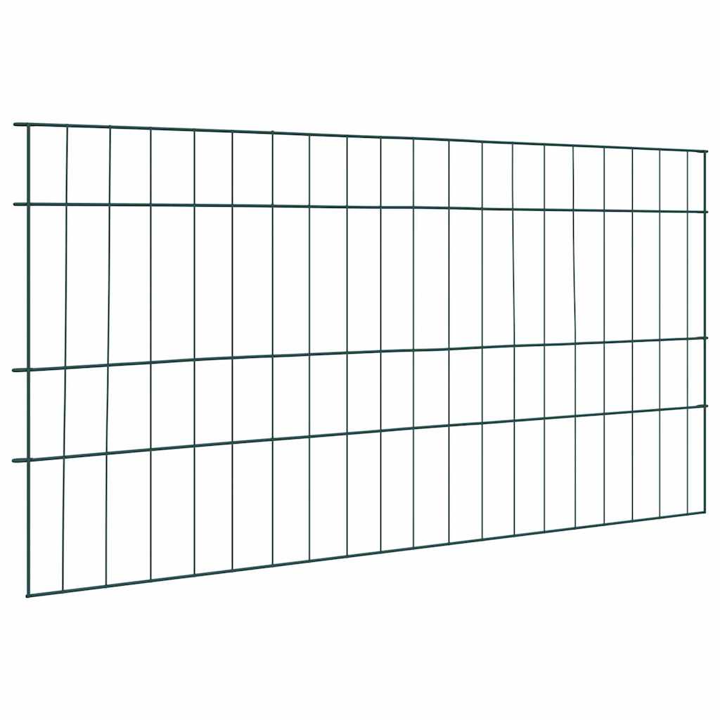 Damhegnsett 5 pcs grønn 100 x 50 cm Stål