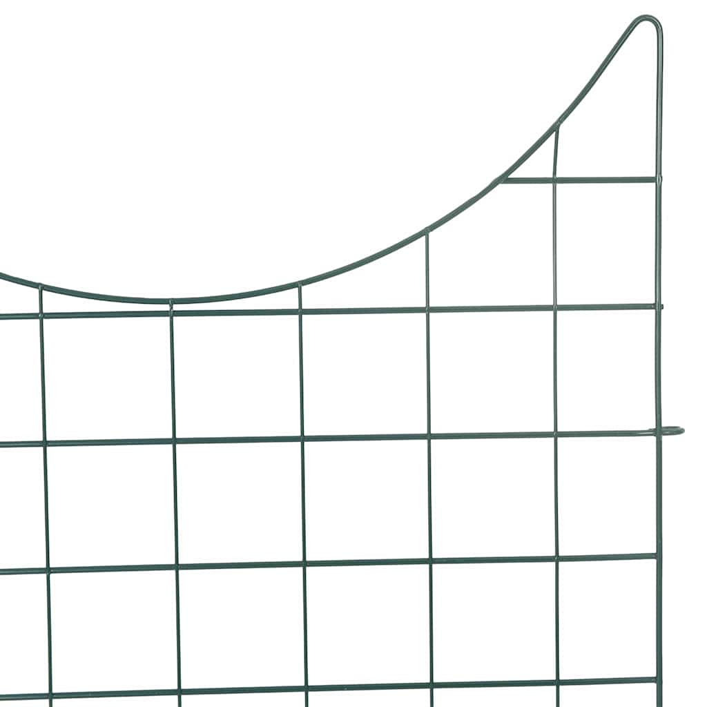 Damhegnsett 8 pcs grønn 50 x 80 cm Stål