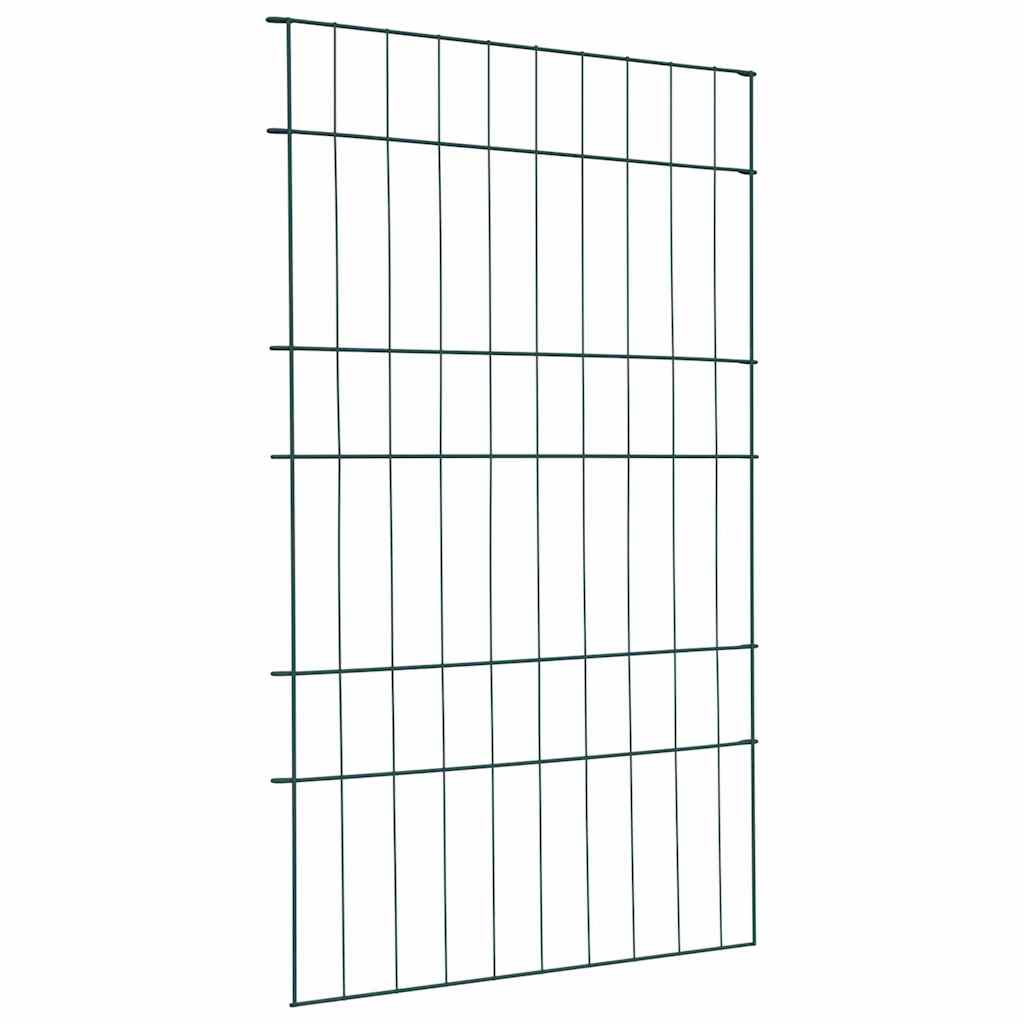 Damhegnsett 8 pcs grønn 50 x 80 cm Stål