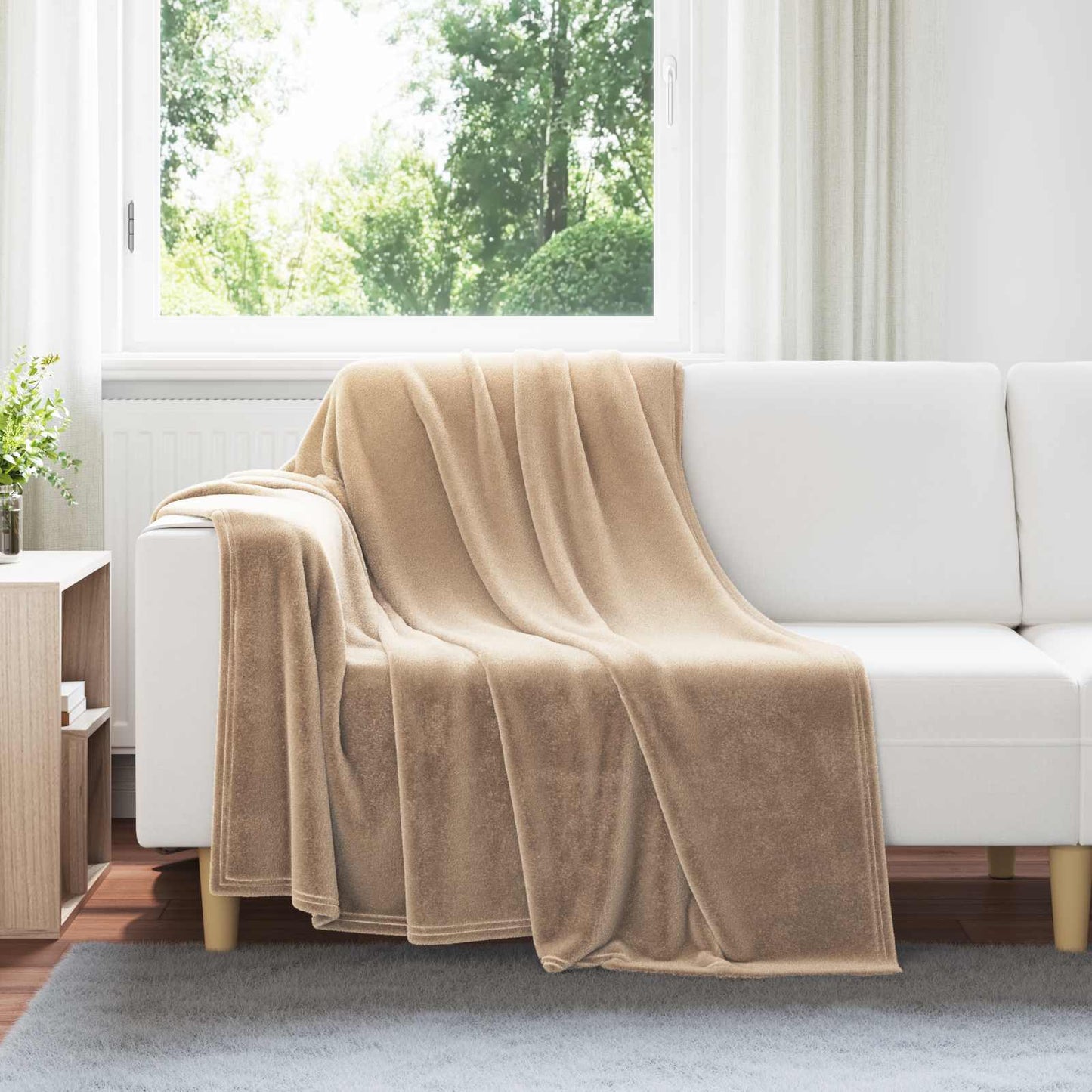 Kastteppe Kamel 150 x 200 cm Fleece
