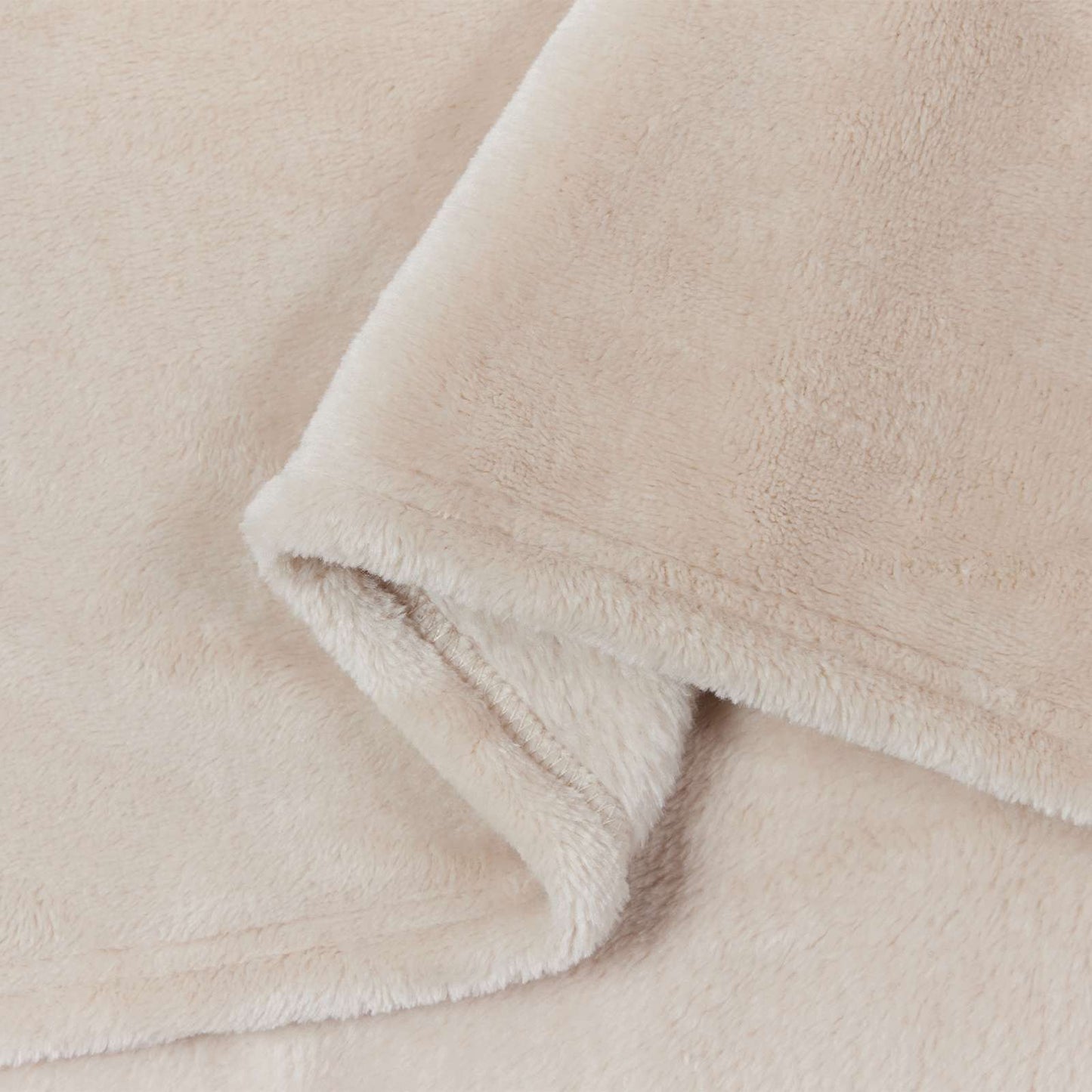 Kastepledd 6 pcs Beige 220 x 240 cm Fleece