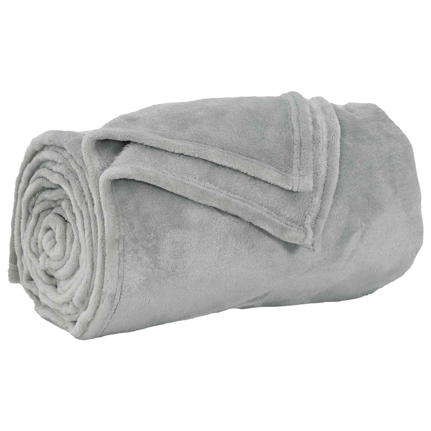 Kastepledd 6 pcs Grå 240 x 270 cm Fleece