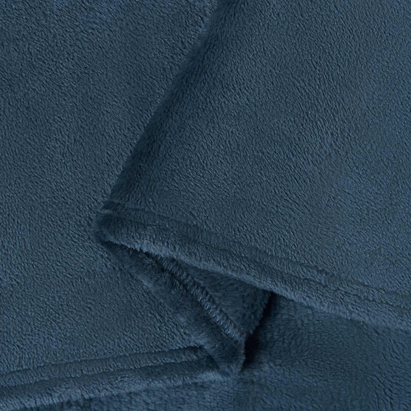Kastepledd 6 pcs Marineblå 150 x 200 cm Fleece
