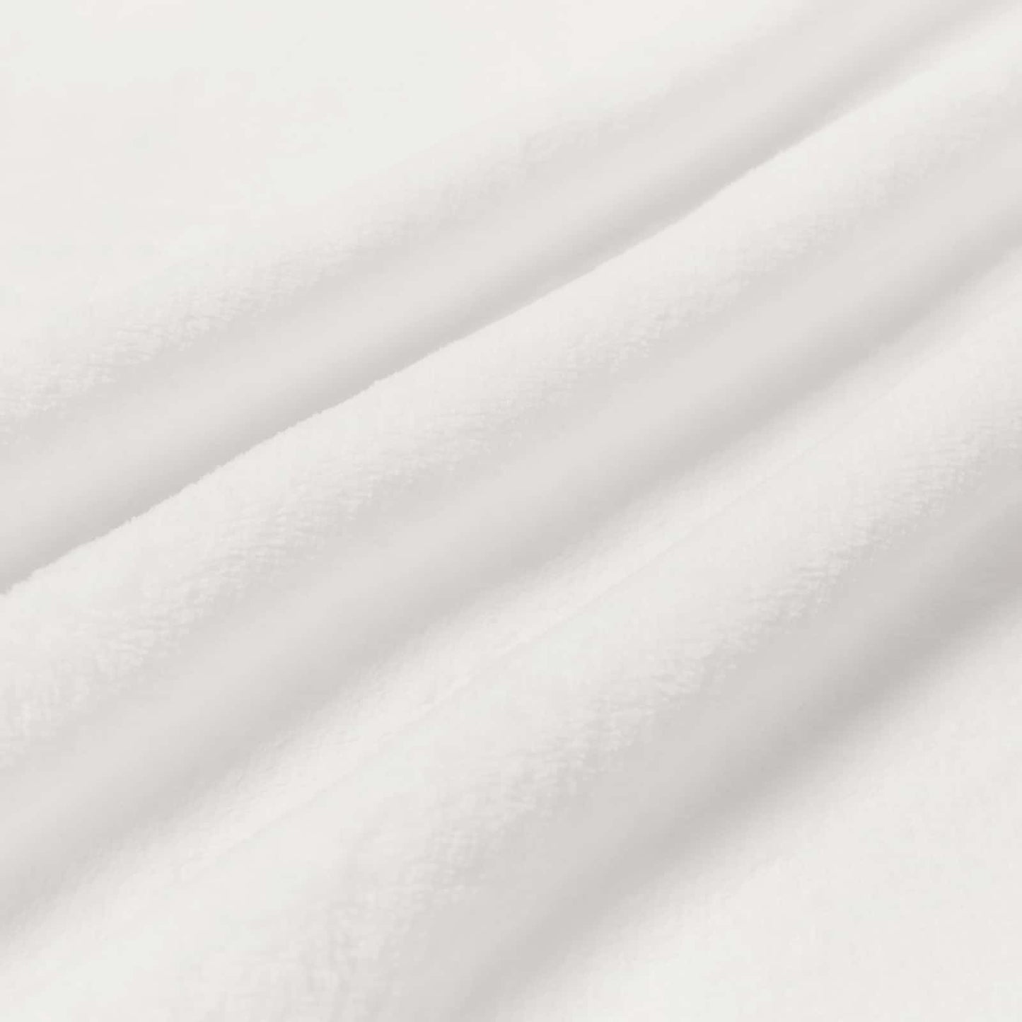 Kastepledd 6 pcs Hvit 150 x 200 cm Fleece