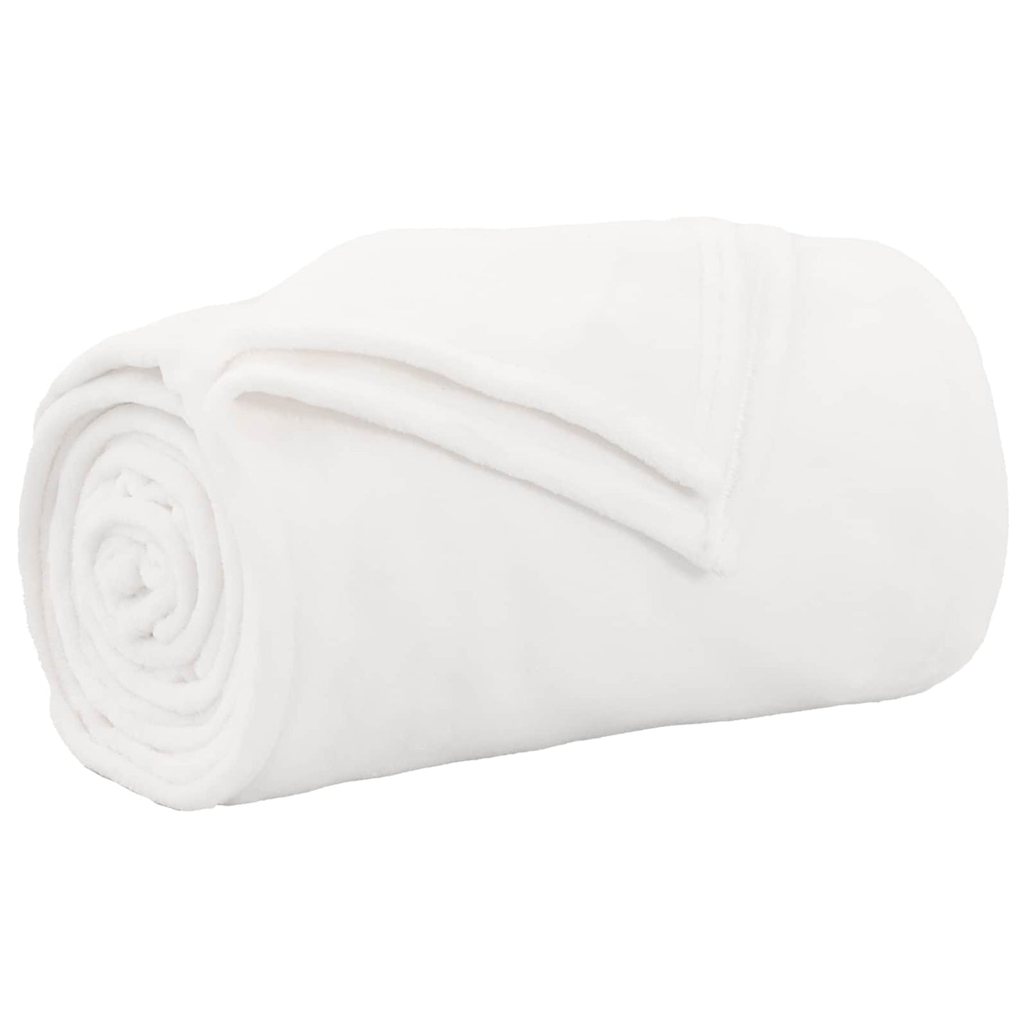 Kastepledd 6 pcs Hvit 150 x 200 cm Fleece