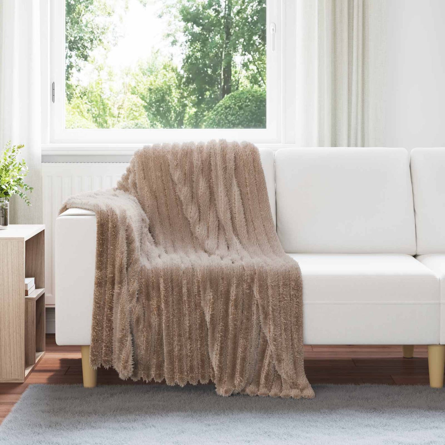 Kastteppe Kamel 150 x 130 cm Fleece
