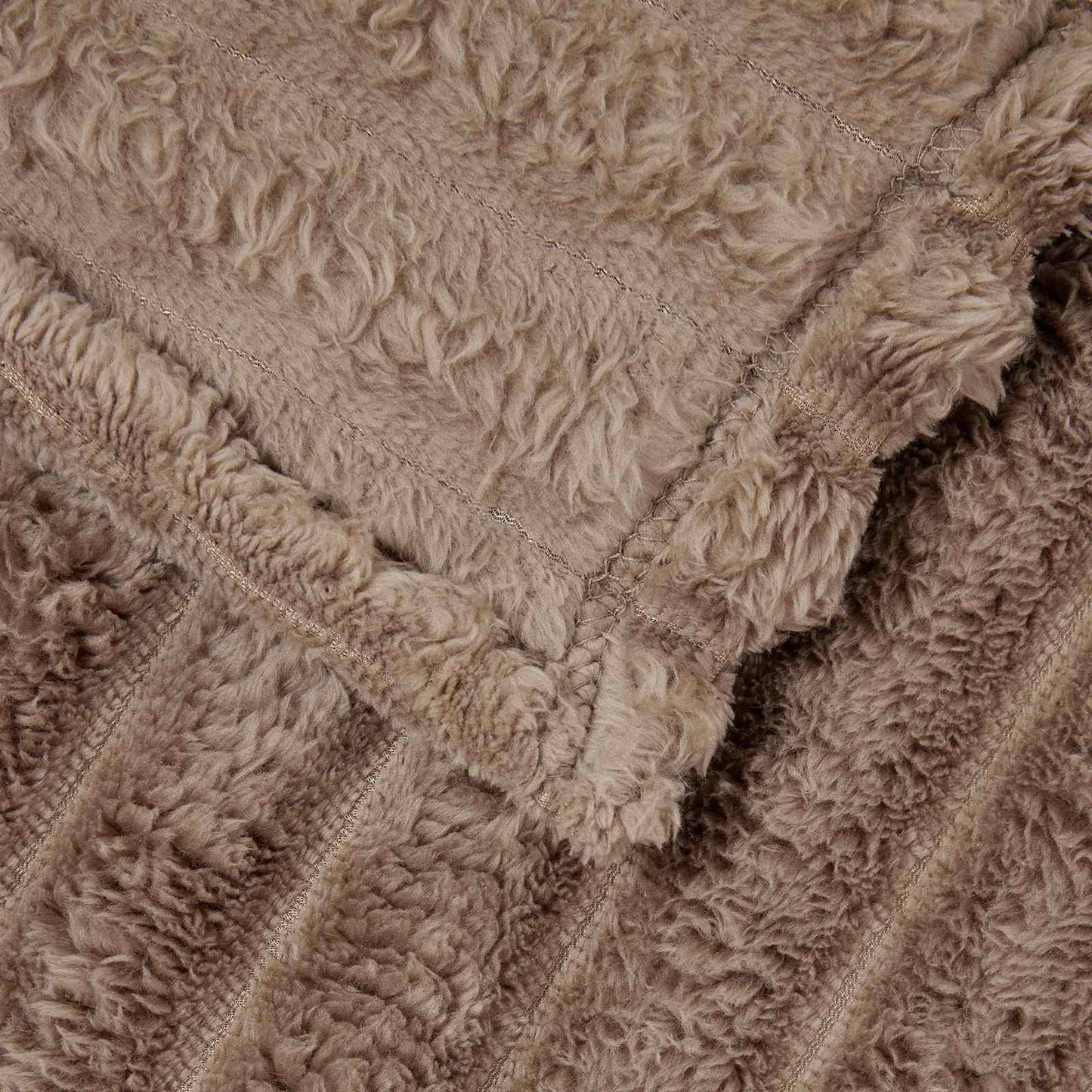 Kastepledd 6 pcs Kamel 240 x 220 cm Fleece
