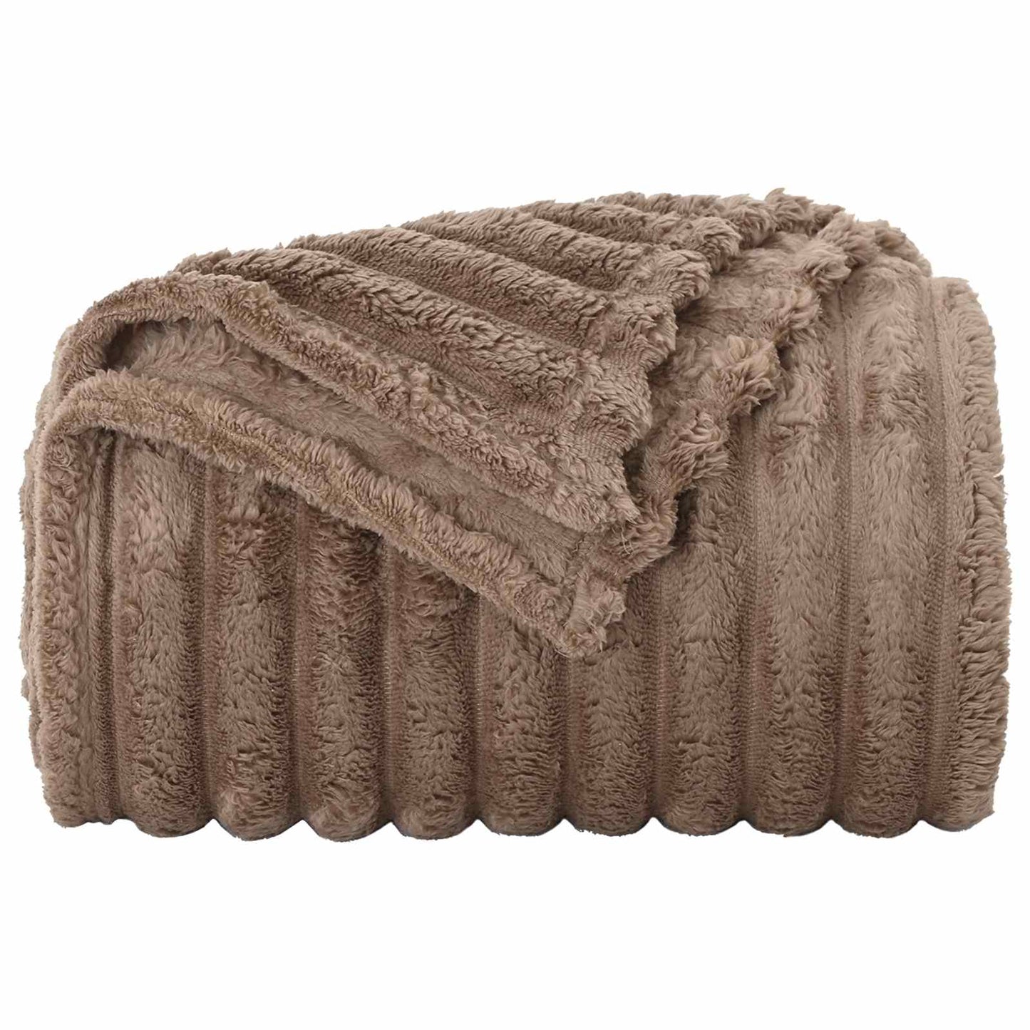 Kastepledd 6 pcs Kamel 240 x 220 cm Fleece