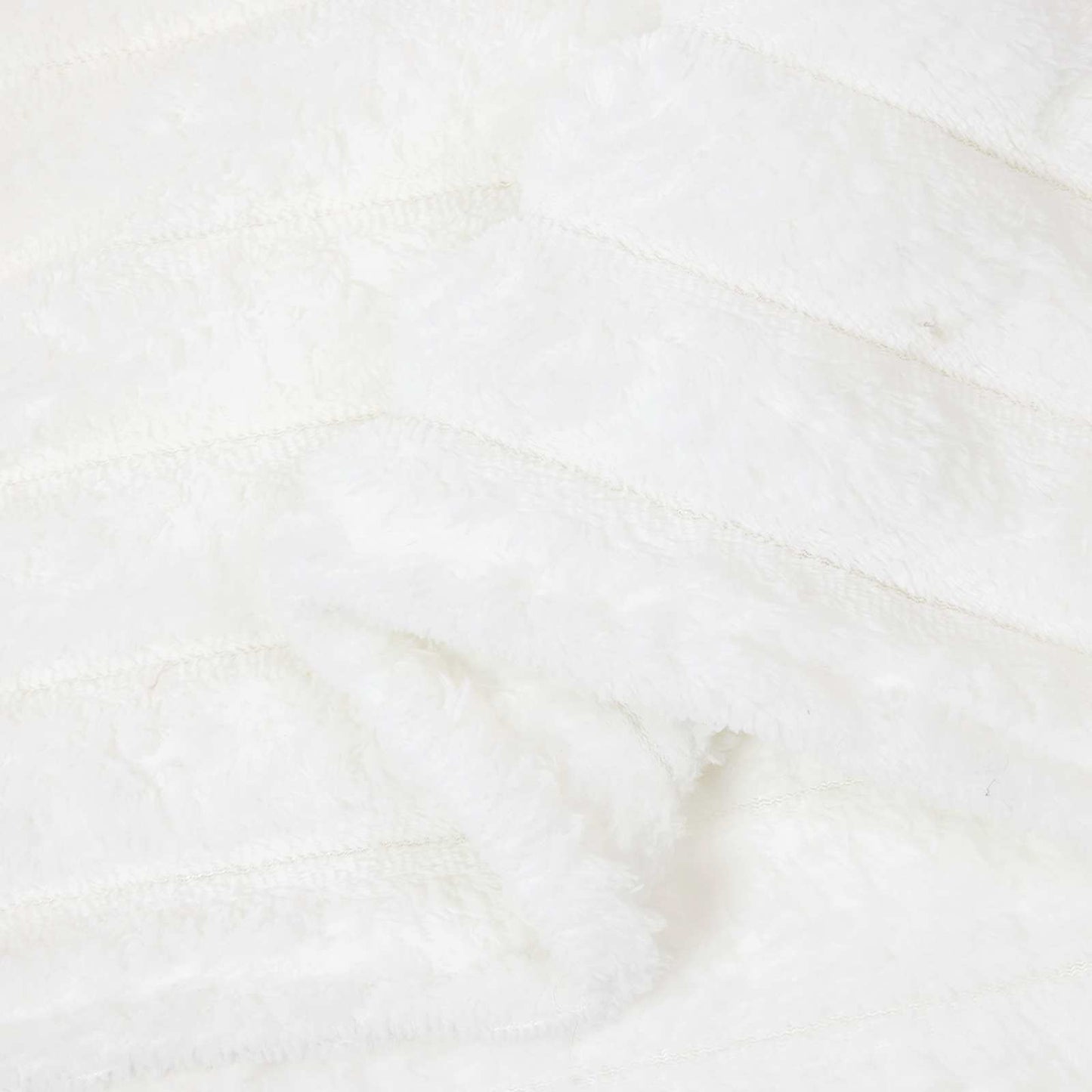 Kastepledd 6 pcs Hvit 200 x 150 cm Fleece