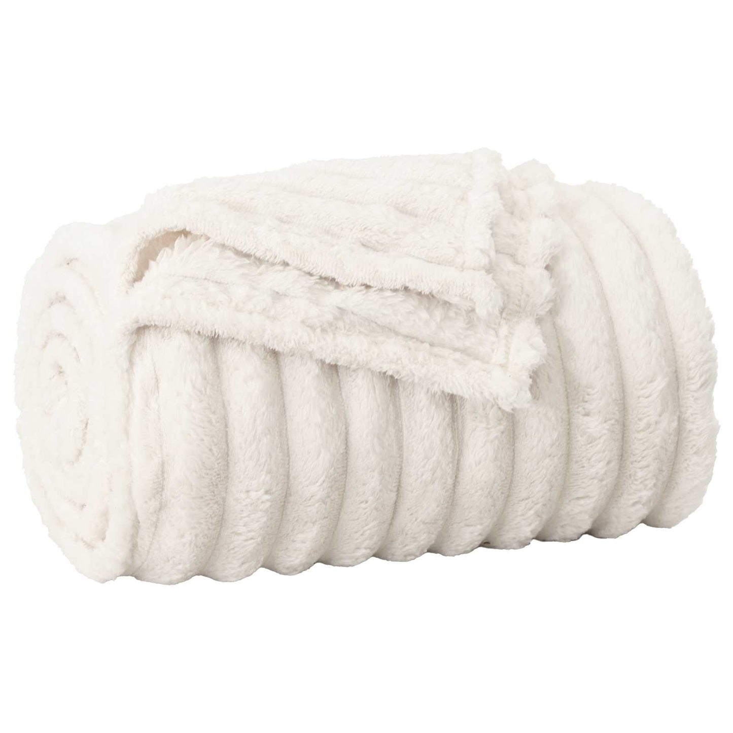 Kastepledd 6 pcs Krem 150 x 130 cm Fleece