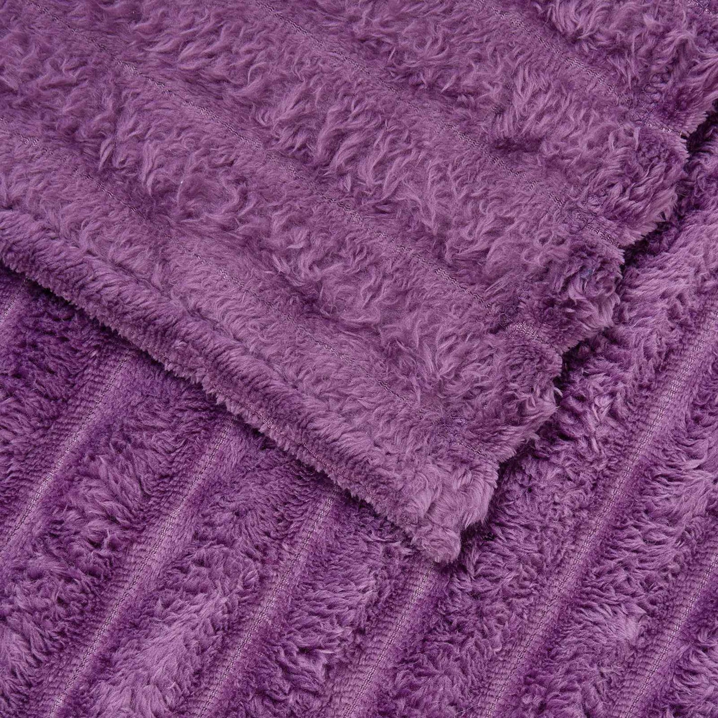 Kastepledd 6 pcs Lilla 200 x 150 cm Fleece