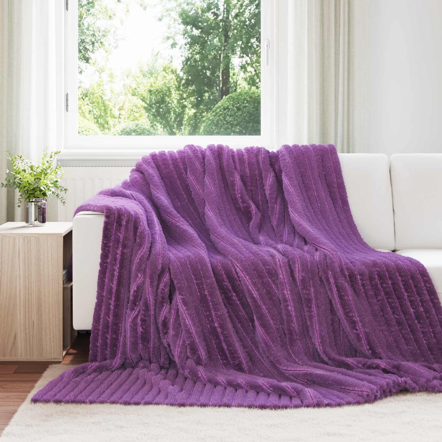 Kastepledd 6 stk. Lilla 240 x 220 cm 8.76 kg Fleece