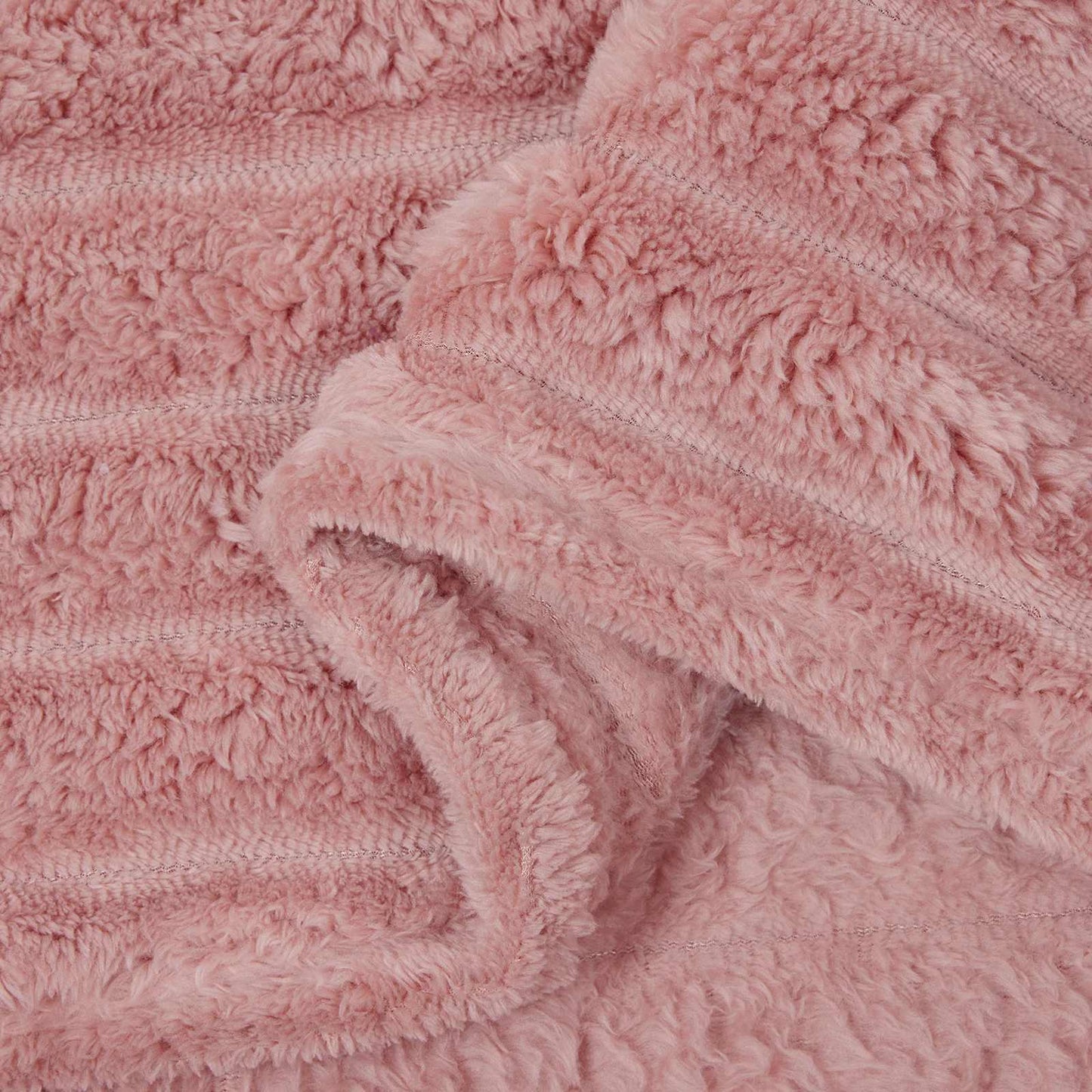 Kastepledd 6 pcs Rosa 240 x 220 cm Fleece vidaXL